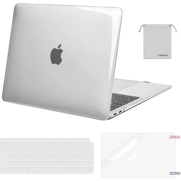 MOSISO Compatible with MacBook Air 13 inch Case 2022, 2021-2018
