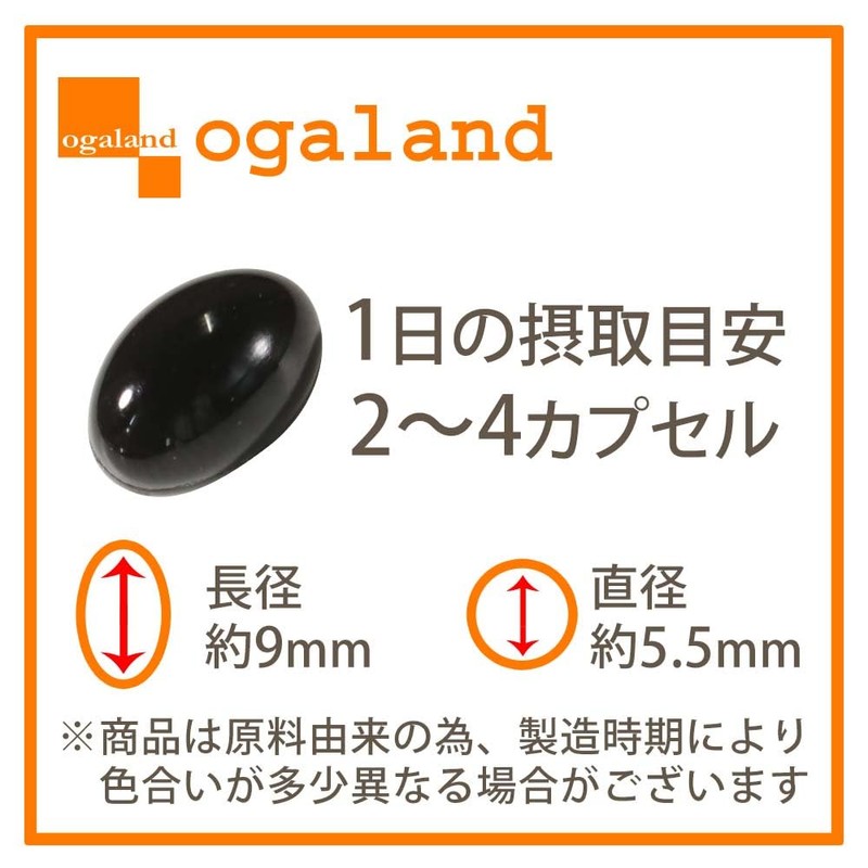 オーガランド (ogaland) 高濃度アスタキサンチン (360粒 / 約6ヶ月分) サプリ ヘマトコッカス藻 国内製造 サプリメント