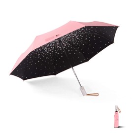 Meiyijia Voy Compact Folding Umbrella with UV Protection, Portable Umbrella