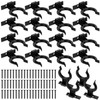 ANBEEISS 20 Pcs Kickboard Clips, Kitchen Kick Board Plinth Clips