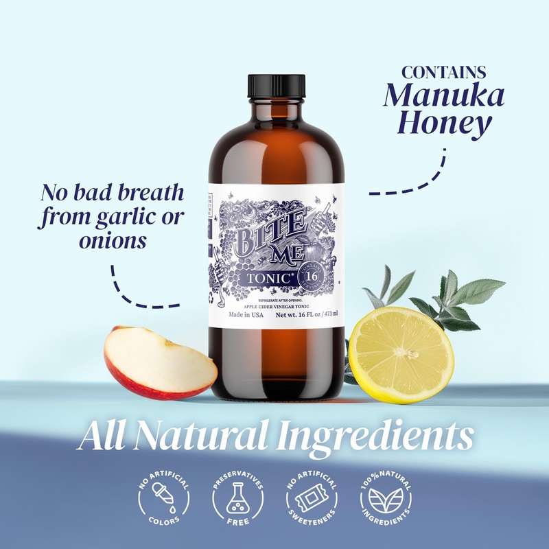 Bite Me Tonic - Apple Cider Vinegar with Manuka Honey