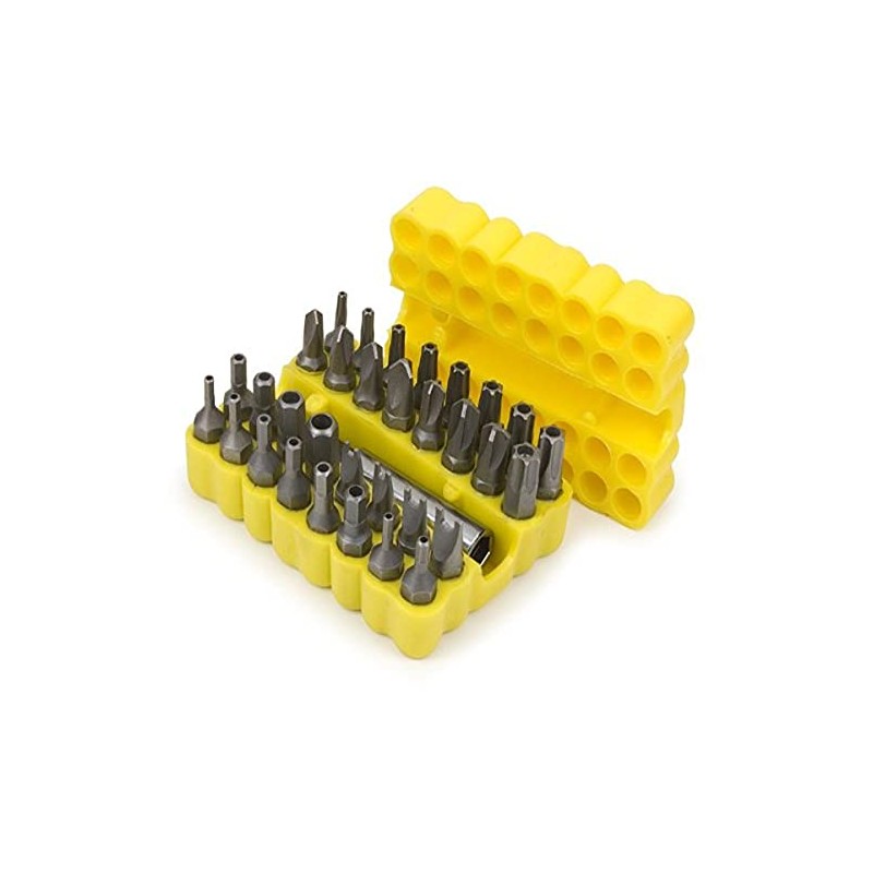 Titan 16032 33-Piece Security Bit Set with Magnetic Bit Holder