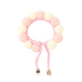 Knit Pet Collar, Pet Collar, Cute, Knit, Flower, Necklace Accessory, For Cats, Cute, Flowers, SNS, Cute, For Pets, Neck Circumference: 5.5 - 7.9 inches (14 - 20 cm), Soft and Lightly Knitted Collars