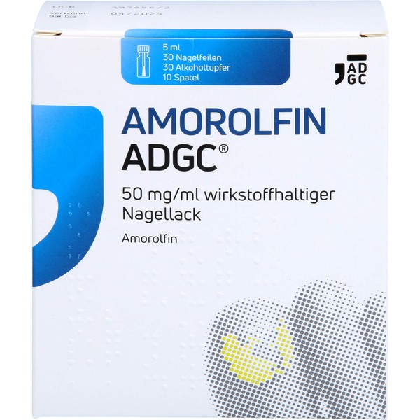 Nicht vorhanden Amorolfin Adgc 50mg/ml Naw, 5 ml NAW