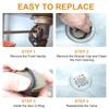 Plunger O-Ring Gasket Compatible with T&S Brass 010389-45, Twist Waste