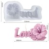 Love Flower Candle Silicone Molds for Candle Making