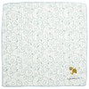 Hamamonyo Reversible Gauze Handkerchief, Arabesque and Shiba Inu, blue