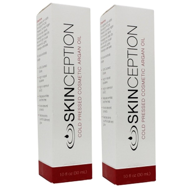 Skinception Anti-Aging Cold Pressed Cosmetic Argan Oil 1.0 fl.oz 2 Month Supply