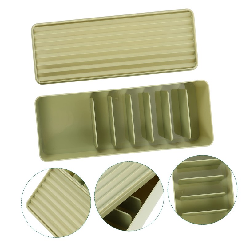 LABRIMP 1 PC Cable Storage Box Multi Grid Organizer with