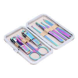 Finger Nail Kit, Mini Nail Kit Manicure Kit Nail Trimmers Set 7pcs Stainless Steel Nail Clipper Set Manicure Pedicure Tool
