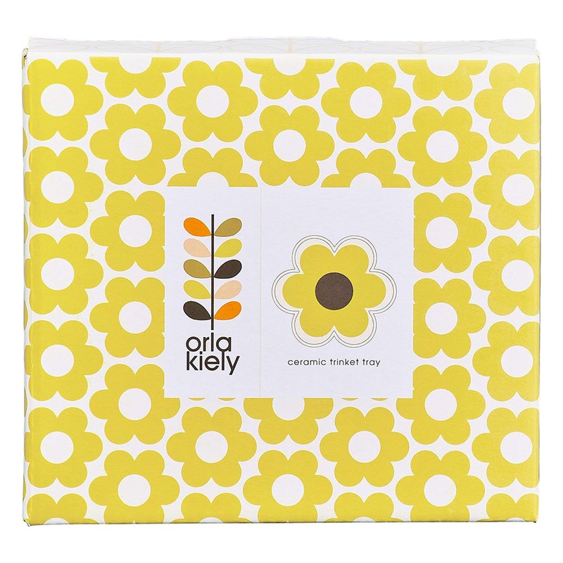 Orla Kiely Petal Flower Trinket Tray - Pastel Pink