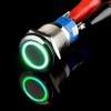 E Support 12V 5A Car Green Angel Eye LED Light