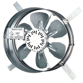 Dayton 10W199 Gable Attic Ventilator, 120V, 1650 CFM