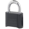 Master Lock 178D - Candado de combinación, 1 paquete, Negro