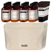 NAD travel hair body 5 types + cotton pouch, 4 sets / 나드 여행용 헤어바디 5종 + 코튼 파우치, 4세트