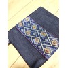 Japanese Modern Tatami Edge and Denim Pouch Made in Japan