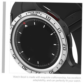 Gatuida Stylish Bezel Replacement for Scratch Decorative Accessory Easy Installation and Design for Enhanced Watch