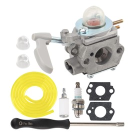 Carbhub 308054114 Carburetor for Homelite Carburetor 308054075 fits 26B Leaf Blower UT09526 with Carburetor Adjusting Tool Air Filter Primer Bulb