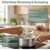 5-in-1 Stainless Steel Cooking Spoon, Multifunction Cooking Spoon,304 Stainless Steel