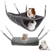 TCYYNEK Ferret Rat Hammock Guinea Pig Hideout Bed,Soft Hamster Toys