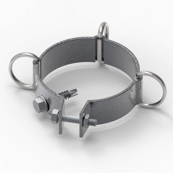 TANG Sunshades Depot 3" inch D-Ring Clamp for Sun Shade
