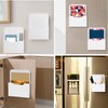 FEADBYT Magnetic File Holder, Pack of 2 Magnetic Pen Holder,