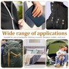 Spare Zipper Pull, Metal Zipper Tabs, 12 Pcs Replacement Zippers