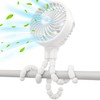 GUSGU Stroller Fan with Flexible Tripod Clip on for Baby