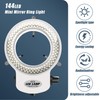 Iegefirm 144LEDs Ring Light for Microscope Lamp Light 6000K 0-100%