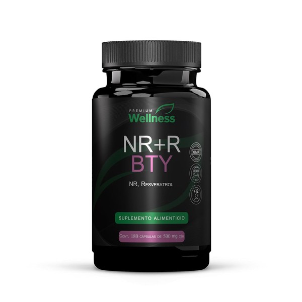 Premium Wellness NRR BTY 180 cpsulas de Nicotinamida Ribsido y