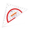 Aristo AR23008 College Geometry Triangle with Removable Handle (Hypotenuse 25
