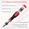 SHARDEN Ratcheting Screwdriver 13-in-1 Multibit Screwdriver All in One Screwdriver
