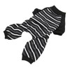 Dog Pajamas Warm Comfortable Stretchy 4 Legs Striped Dog Pajamas