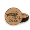 Untersetzer aus Kork, personalisierbar, 6 Stück, originelle Geschenkidee