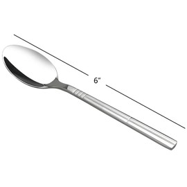 Saedy 12-Piece Tea Spoon Set, Small Coffee Spoon Stainless Steel, 6-Inch