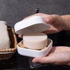 1 Pack Bamboo Soap Dishes for Bar Soap Holders for