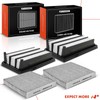 A-Premium 4-PC Engine & Cabin Air Filter with Activated Carbon