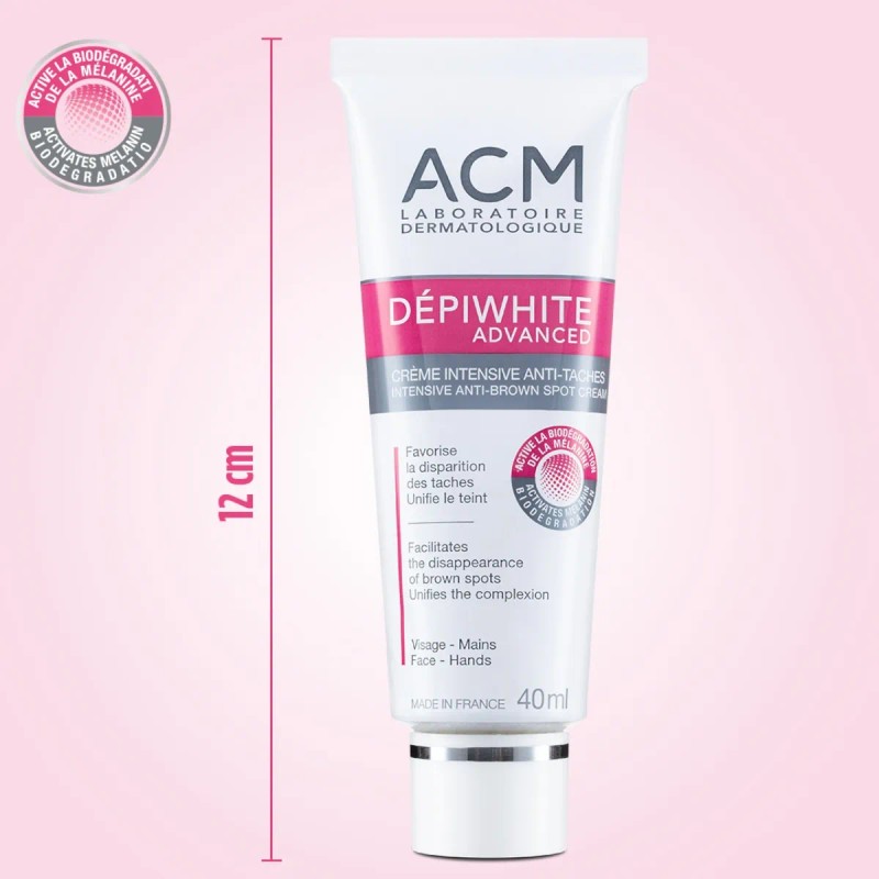 Crema Despígmentante Acm Dépiwhite Elimina Manchas 40 Ml Normal Día/noche