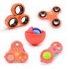 Yrissmiss Fidget Toys Adults Pack 5Pcs,Fidget Spinner with Magnetic Rings