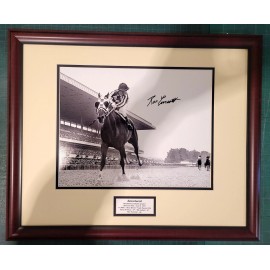 Secretariat Belmont Stakes Photo #3 11" x 14" - Matted and Framed