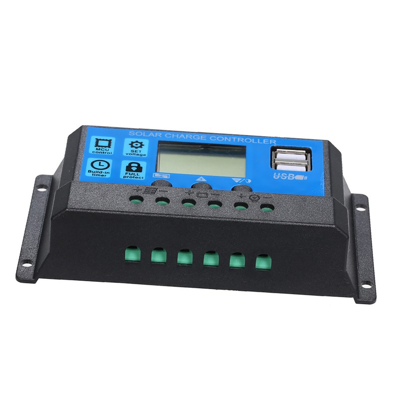 20A 12V / 24V Solar Charge Controller PWM Intelligent Regulator