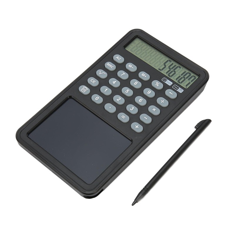 Calculator with Notepad, 12 Digit LCD Display Desktop Calculator with
