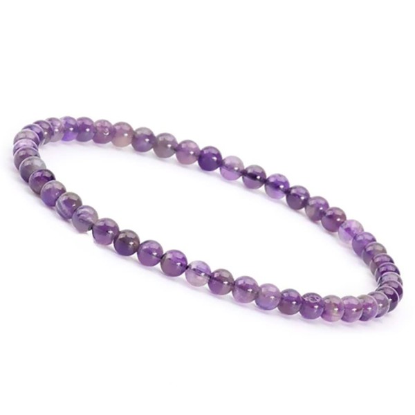 Unique Gems Subtle Gemstone Women's Bracelets Diameter 4 mm Chakra