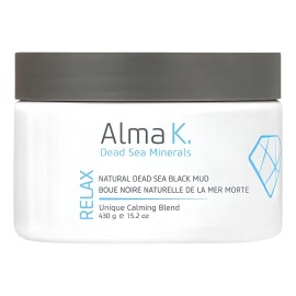 Mascarilla De Barro Negro Natural Del Mar Muerto Alma K - Ma