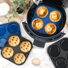Webake Air Fryer Yorkshire Pudding Pan for Baking, Nonstick Silicone