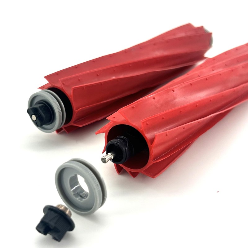 3 Pack Replacement Rubber Main Brush for Roborock S7 Max