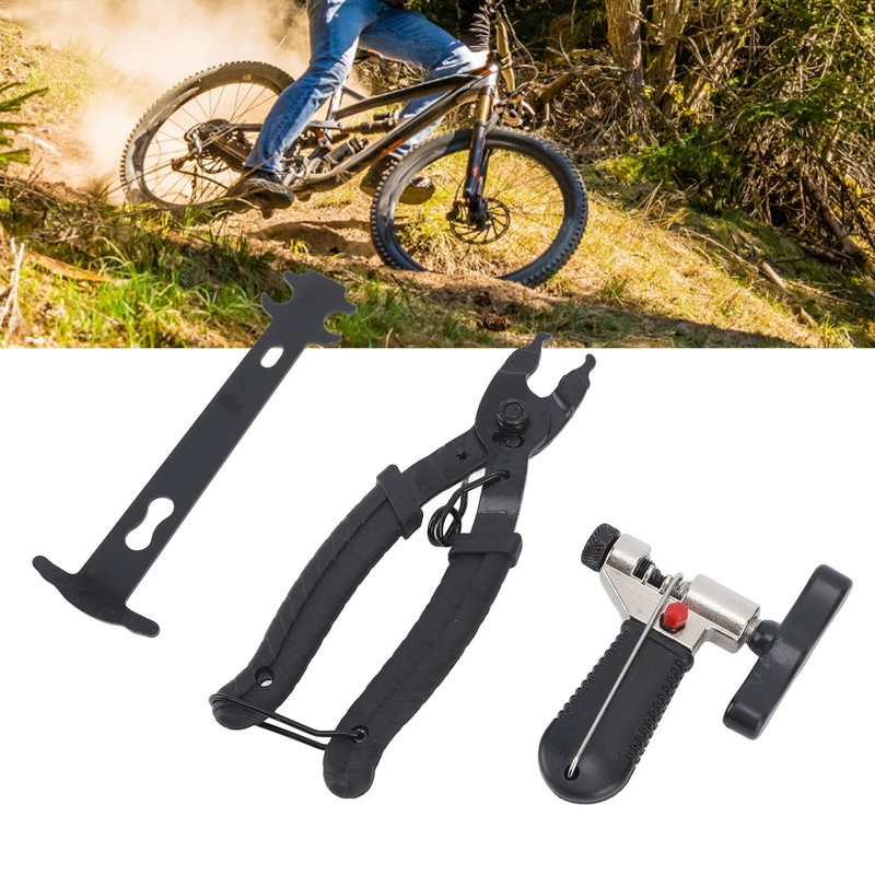 3pcs Bicycle Chain Tools Stainless Steel Removal Tools Universal Bike