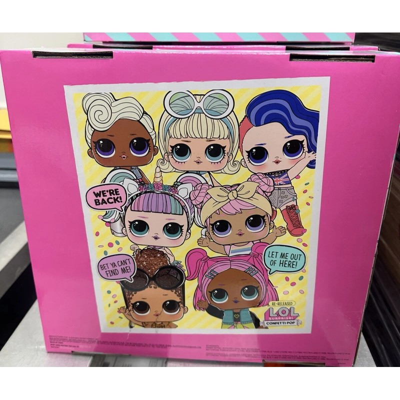 MGA Entertainment LOL Surprise Confetti Pop 6 Pack Re-Released Dolls