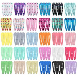 120 Pcs Hair Clips, Hair Barrettes Colorful Snap Clip Hair Accessories for Baby, Women, Girls, Toddler (120 Pack)