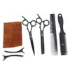 Barber Scissors Set Professional Kit Hair Styling Shearing Tool with